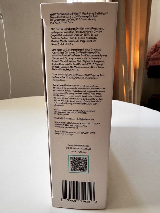 Набор для отбеливания зубов GLO Science So Brilliant