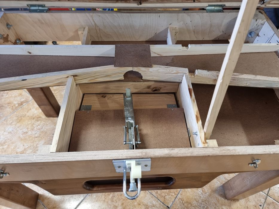 Mesa de matraquilhos