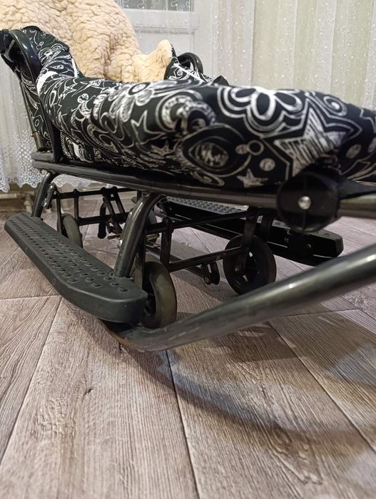 Санки на колесах