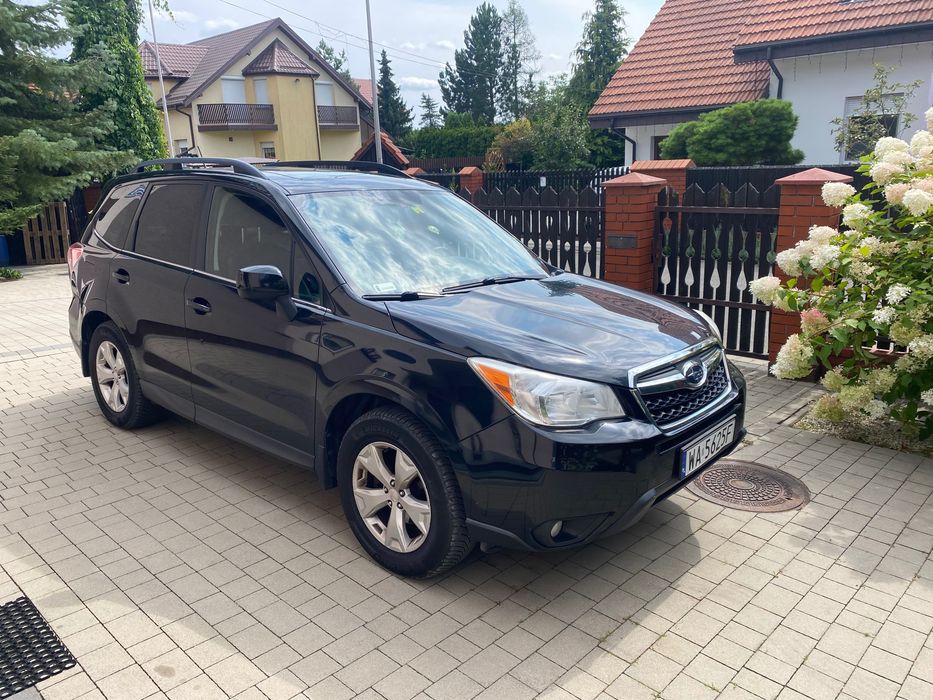 Subaru Forester 2014, 2,5 L automat, benzyna+LPG, pierwszy wlasciciel