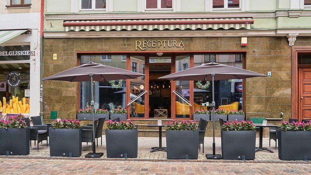 Lokal kawiarni "Receptura"