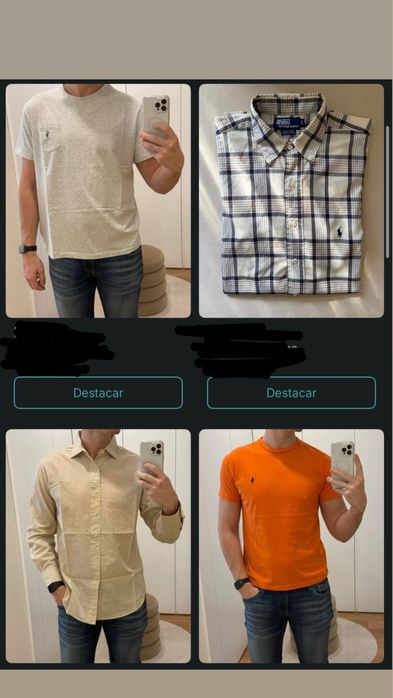 Camisolas Ralph Lauren originais para revenda