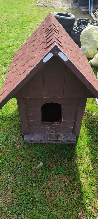 Buda dla psa OCIEPLONA zdejmowany dach rok temu robiona!