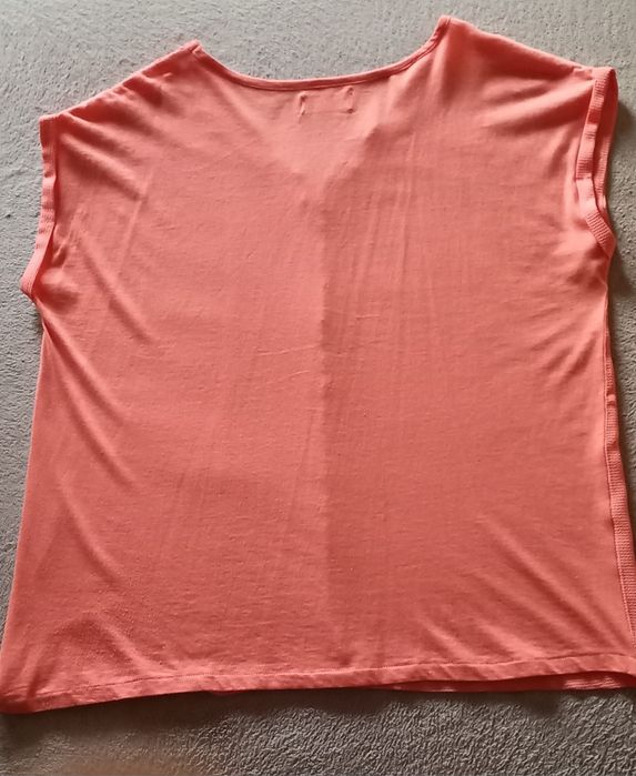 2 Blusa laranja de verão, 1 laranja e outra tipo marinheiro