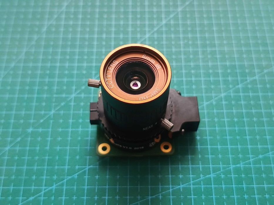 Raspberry Pi HQ Camera - Sony IMX477R 12,3MP C/CS Mount z obiektywem 6mm