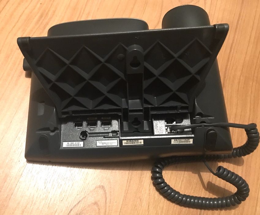 Telefone IP Cisco 7941 a funcionar em pleno