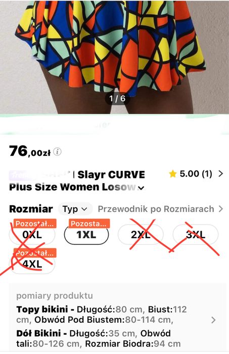 Strój kompielowy .