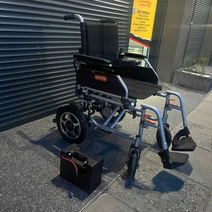 Wózek elektryczny Excel Qnect jak nowy + gwarancja + karton