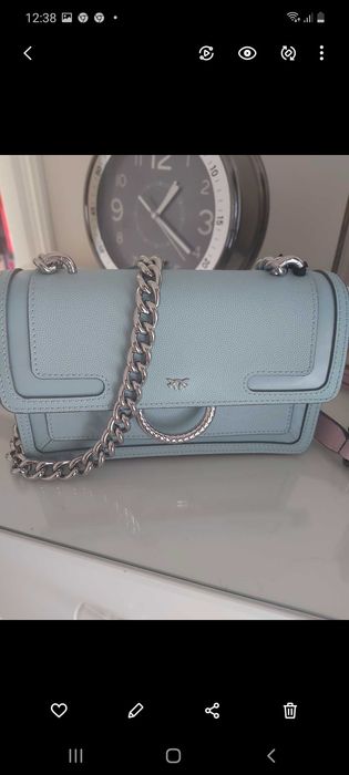 Pinko Love Tracolla T68 Aqua Green