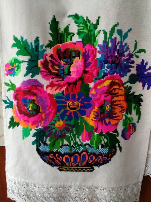 Рушник ручной работы. Новый.