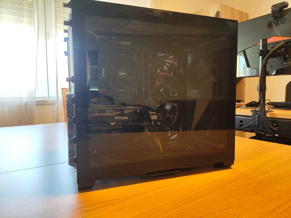 PC Gaming Ryzen 5 2600X + GTX 1660 6GB | 16GB | 500GB NVMe + 2TB | Lian Li O11 Air Mini | Win11 Pro