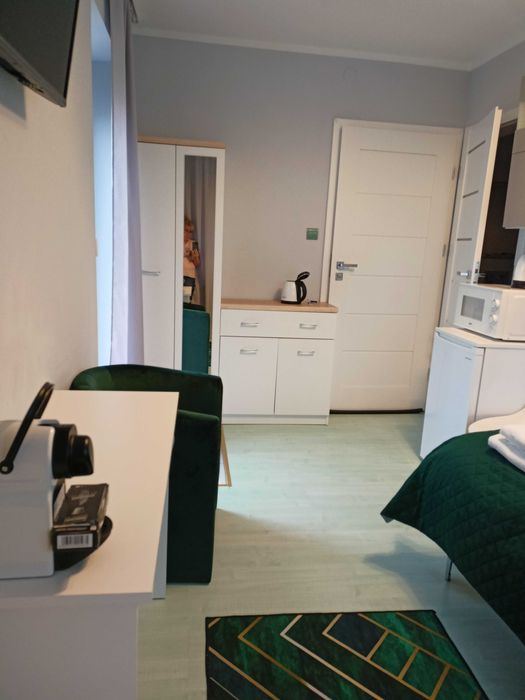 Komf.pokoje z łazienką, aneksem kuch.smart TV,netflix