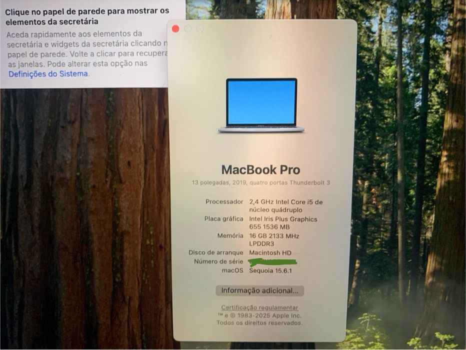 Macbook pro 2019 16gb 512gb
