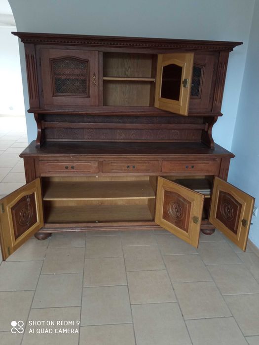 antyki kredens drewniany