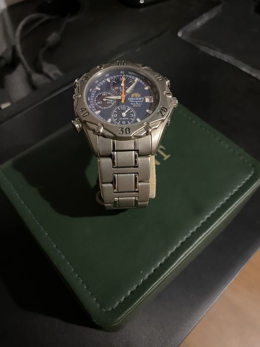 Relógio Orient Titanium Novo, Nunca Usado, ACEITO TROCAS