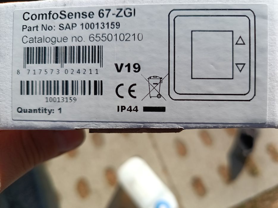 Sterownik zehnder comfosense 67