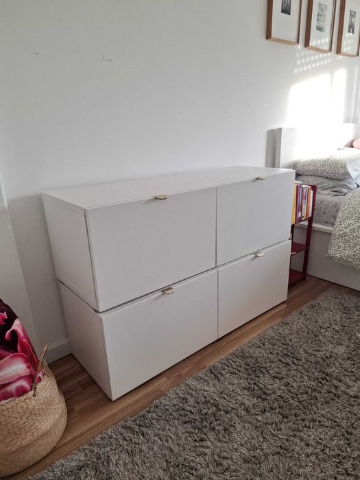 Armário arrumação com gaveta ikea besta