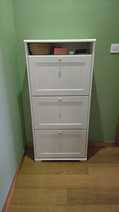 Sapateira 3 gavetas ikea