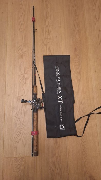 Wędka Dragon Mystery Jerk 30-80 g 195 cm  Okuma Multiplikator Tormenta