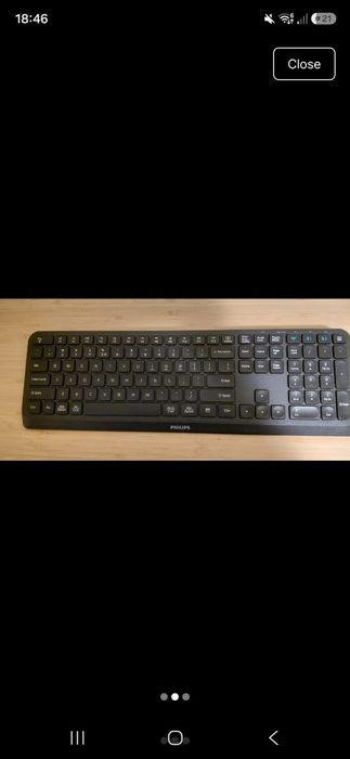 Teclado sem fios da Philips