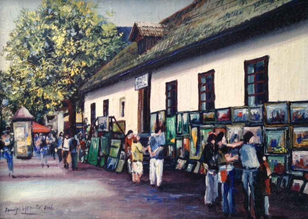Obraz olejny, "Muzeum Beskidzkie w Wiśle"