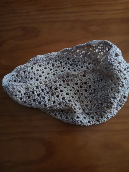 Gola croché em algodão ecológico