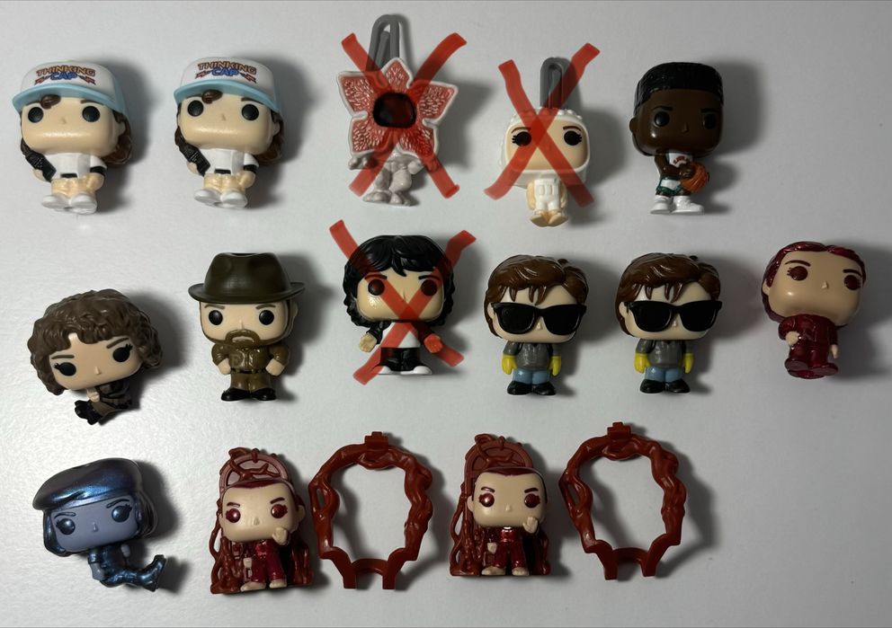 Фігурки Stranger things kinder joy