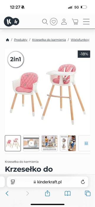 Krzesełko do karmienia