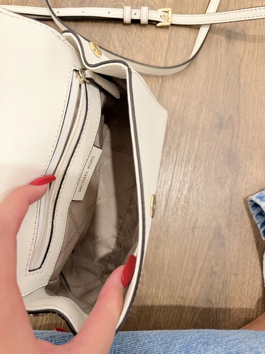 Mala Michael Kors Branca + Carteira