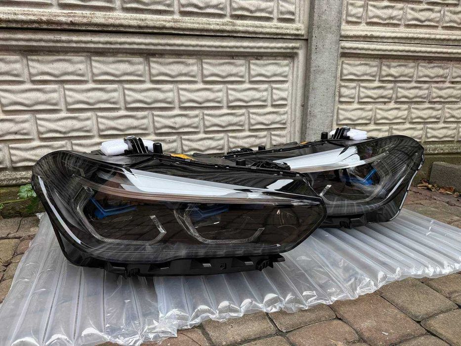 Фари фара оптика BMW G05 X5  – Shadow Line Laser Лазерні