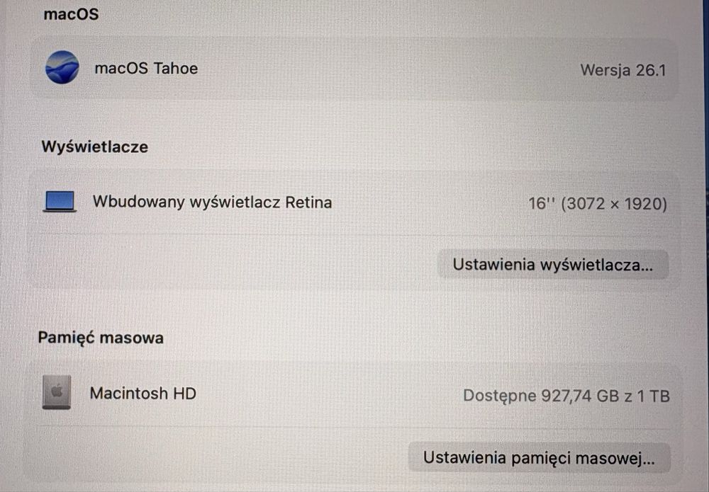 Apple MacBook Pro 16” A2141