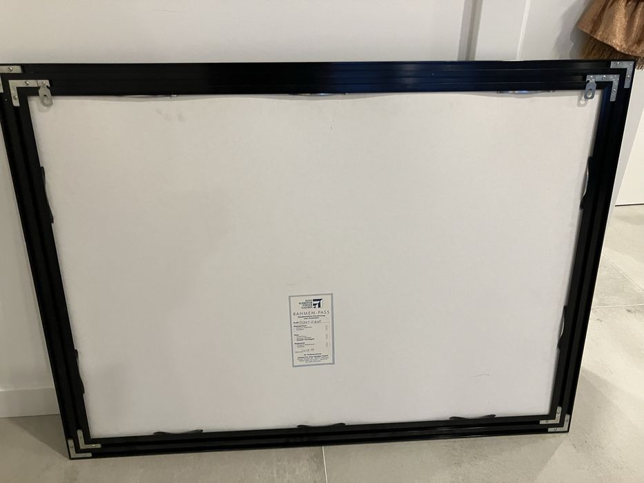 Serigrafia Hundertwasser com moldura