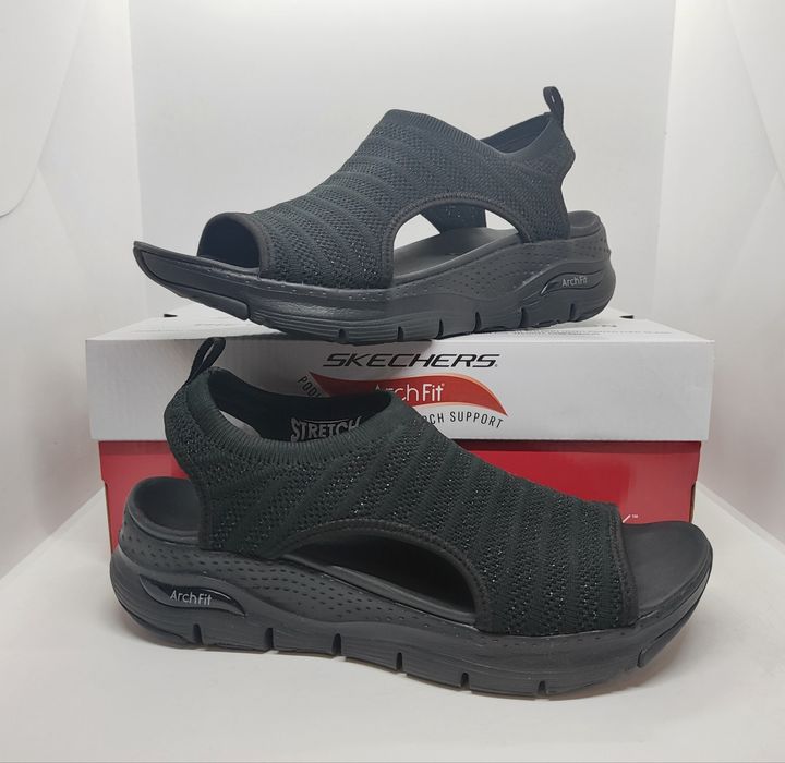 Стрейч 24 25 26 27 27,5см босоножки сандалии Skechers Arch Fit оригинал