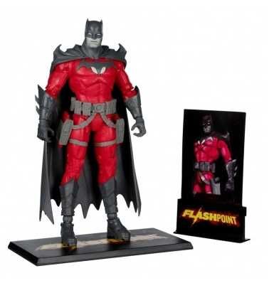 Batman (Flashpoint) (Black & White Accent Edition) DC MUltiverse. McFarlane (Novo)
