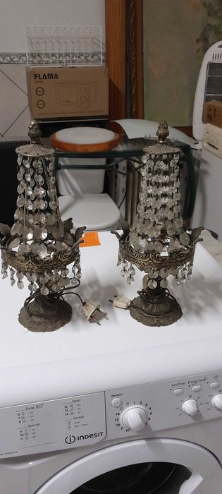 Candeeiros de mesa diversos