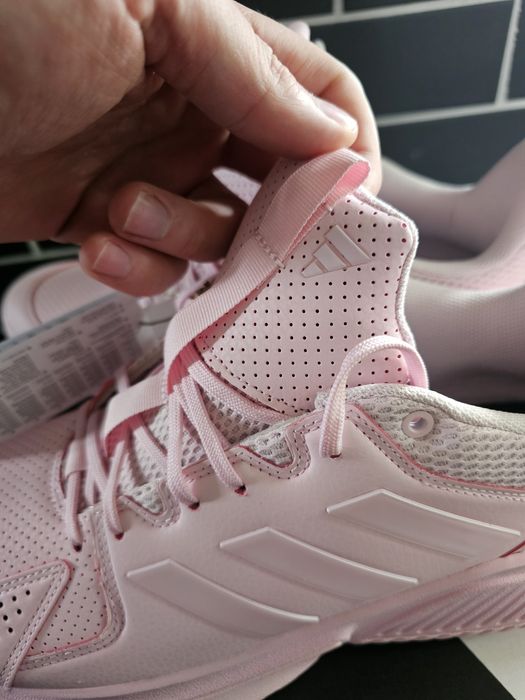 Buty męskie Adidas Performance Court Flight 48 różowe