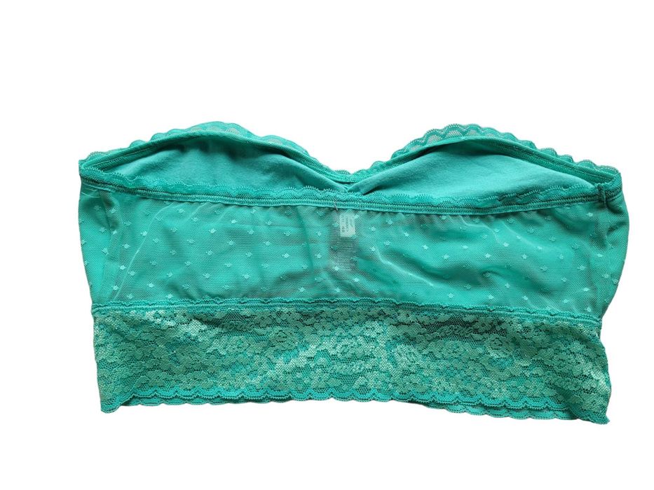 Koronkowy croptop top stanik Aerie 38,M/40,L bielizna damska