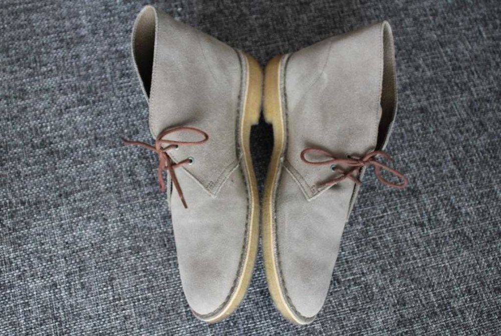 Ботинки дезерти Clarks Originals Оригінал Нат замша 44.5р