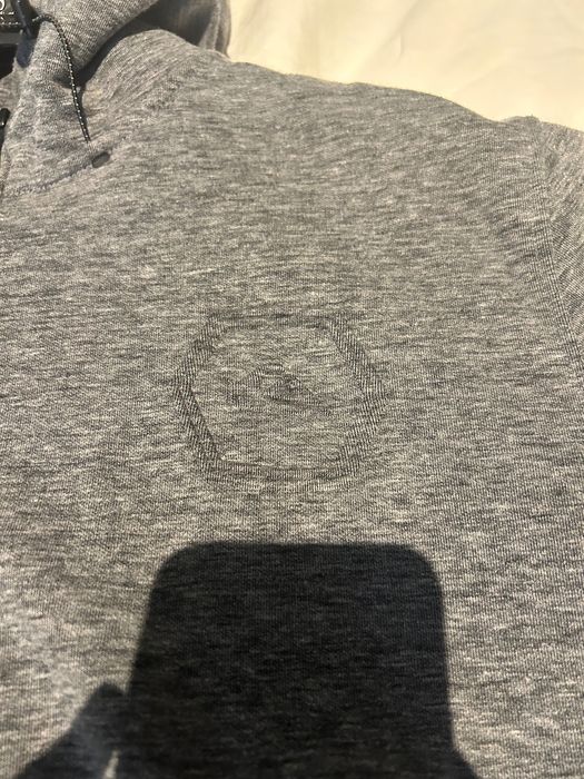 Hoodie Quiksilver Original Cinzenta (Tamanho L) – Com Fecho