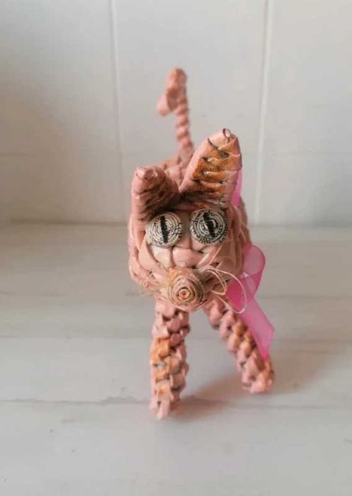 Gato Decorativo Secretária Cat Brinquedo Toy
