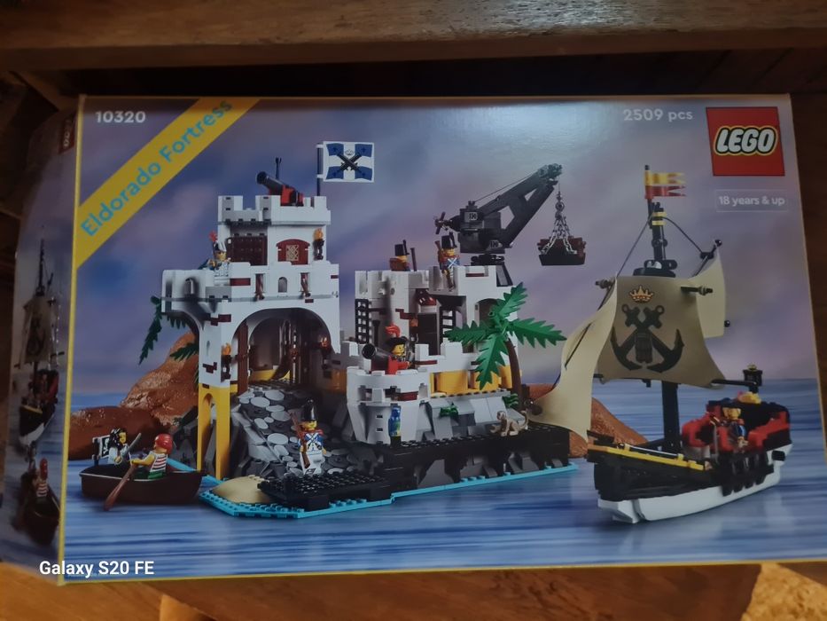 Lego 10320 komplet jak nowe eldorado fortess
