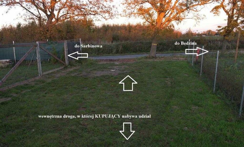 Sarbinowo działka nad morzem na sprzedaż