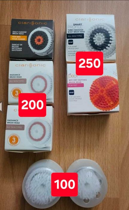 Нові насадки для щіток Clarisonic