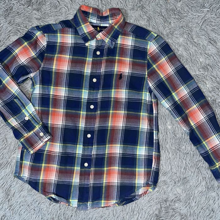 Рубашка polo ralph lauren на рост 122 - 128 -  134 см