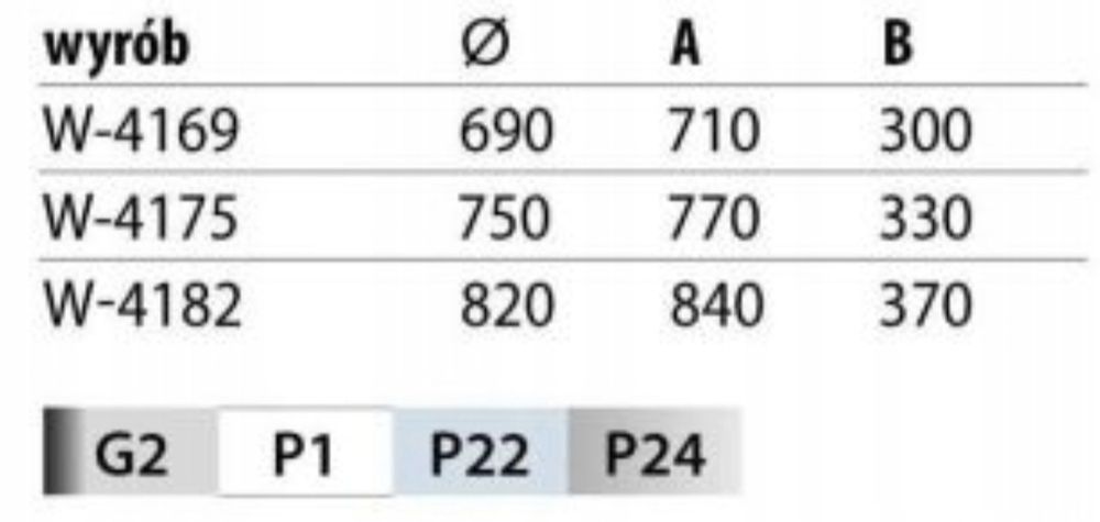 Kosz obrotowy 3/4 Nomet, półka do szafki narożnej 820