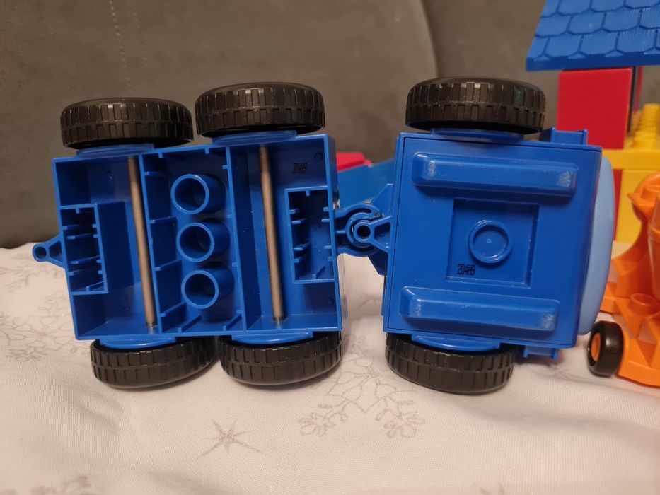 Dźwig I betoniarka  Bob budowniczy 3597 Lego duplo unikat