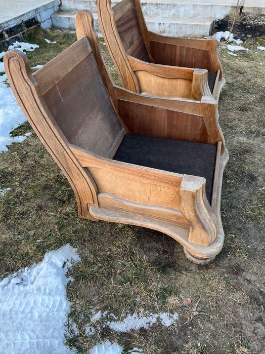 Fotele dębowe  do odnowienia