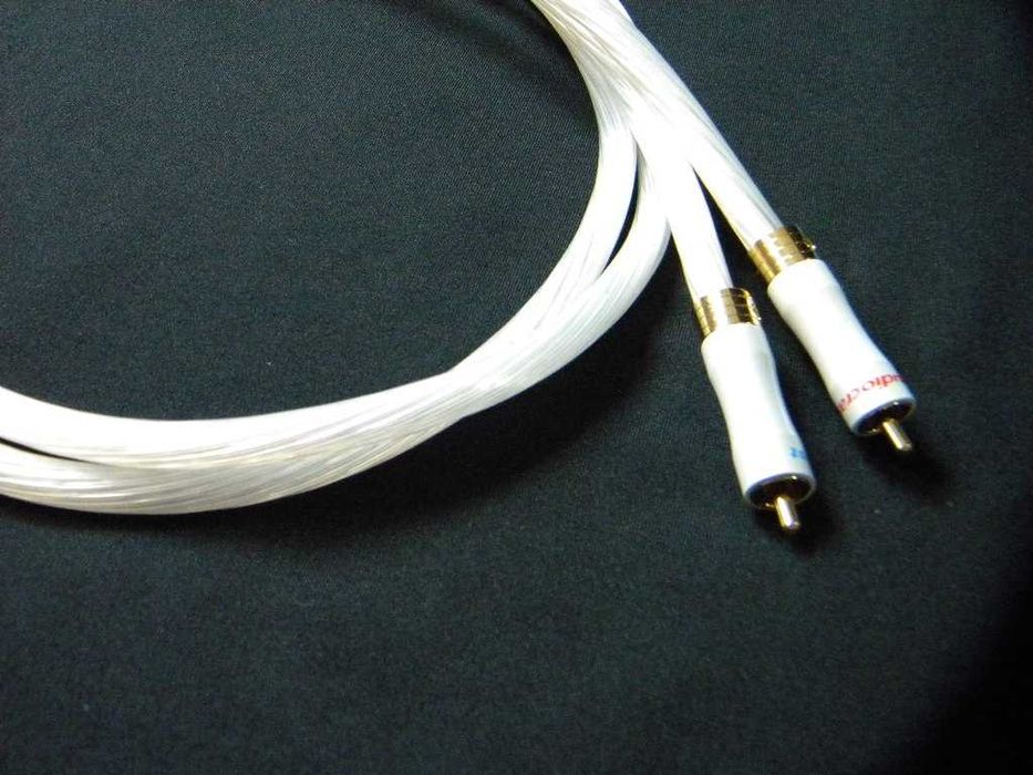 Kable rca silver dł. 1 metr