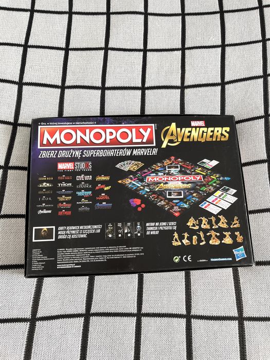 Gra planszowa Monopoly Marvel (Edycja Limitowana)