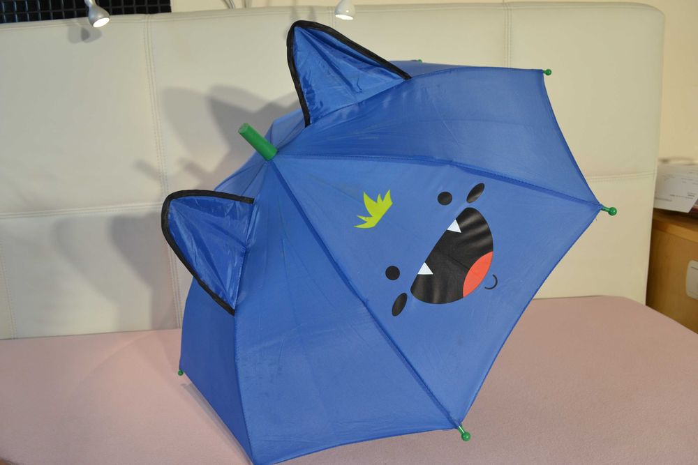 Parasol parasolka dla dzieci niebieska